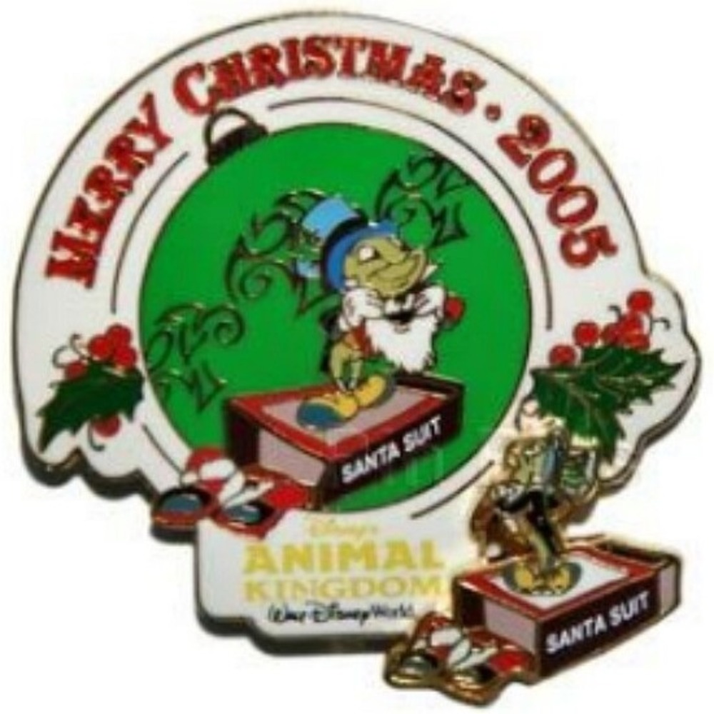 Vintage Disney Pin Animal Kingdom Jiminy Cricket Pinocchio 43363 2005 LE